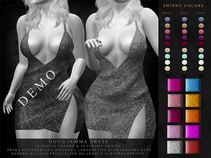 GGVG JEMMA DRESS SEQUIN [DEMO]