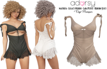 adorsy - Gigi Romper Brown - Maitreya/Legacy-Nerido/Lara Petite/Reborn-Juicy