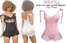 adorsy - Gigi Romper Pink - Maitreya/Legacy-Nerido/Lara Petite/Reborn-Juicy