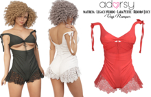 adorsy - Gigi Romper Red - Maitreya/Legacy-Nerido/Lara Petite/Reborn-Juicy
