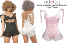 adorsy - Gigi Romper Soft Pink - Maitreya/Legacy-Nerido/Lara Petite/Reborn-Juicy