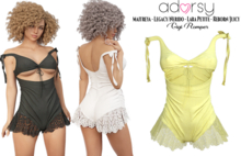 adorsy - Gigi Romper Yellow - Maitreya/Legacy-Nerido/Lara Petite/Reborn-Juicy