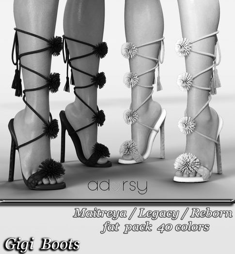 adorsy - Gigi Heels DEMO - Maitreya/Legacy-Nerido/Lara Petite/Reborn-Juicy