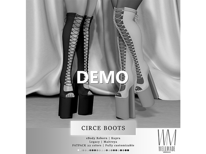 [WellMade] Circe Boots DEMO