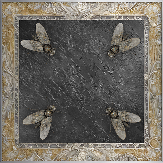 Texture - Fly_007 - 4 Flies