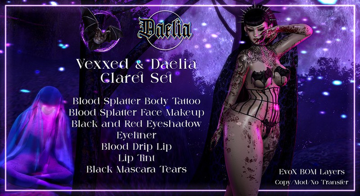 Vexxed & Daelia - Claret Set Unpacker (Add Me)