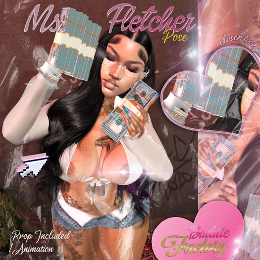 BF; Ms. Fletcher Pose