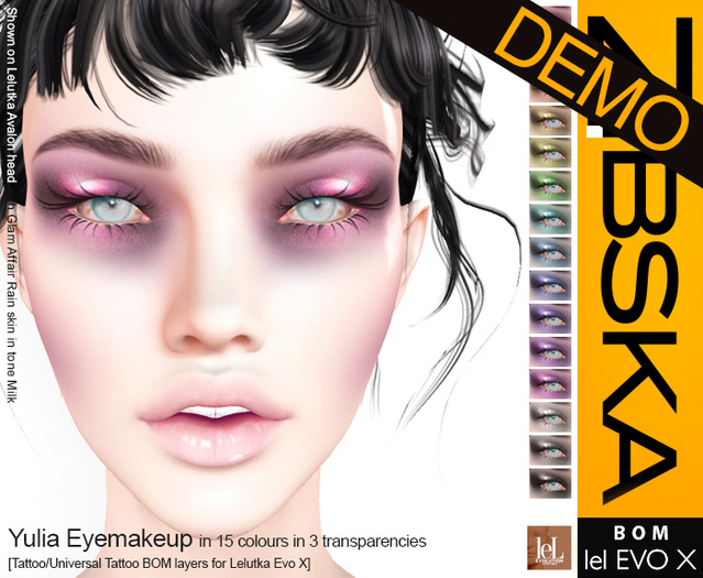 Zibska Evo X ~ Yulia Eyemakeup Demo