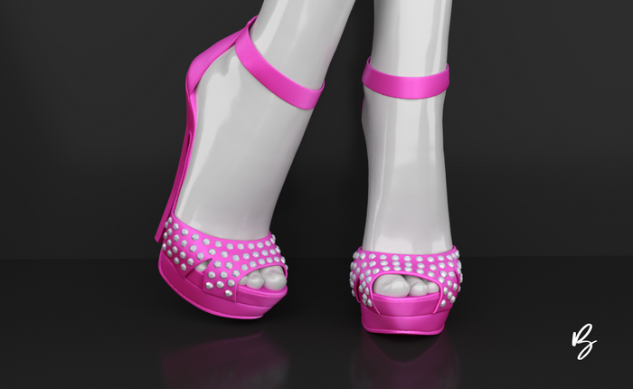 Glitz Heels (Party Pink)