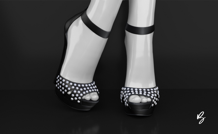 Glitz Heels (Black)