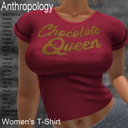 Chocolate Queen Women's T-Shirt (WTTA)