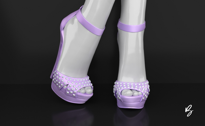 Glitz Heels (Lavender)