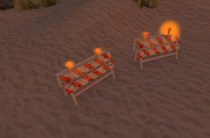 RMm Construction Barriers - Illuminated/Flashing