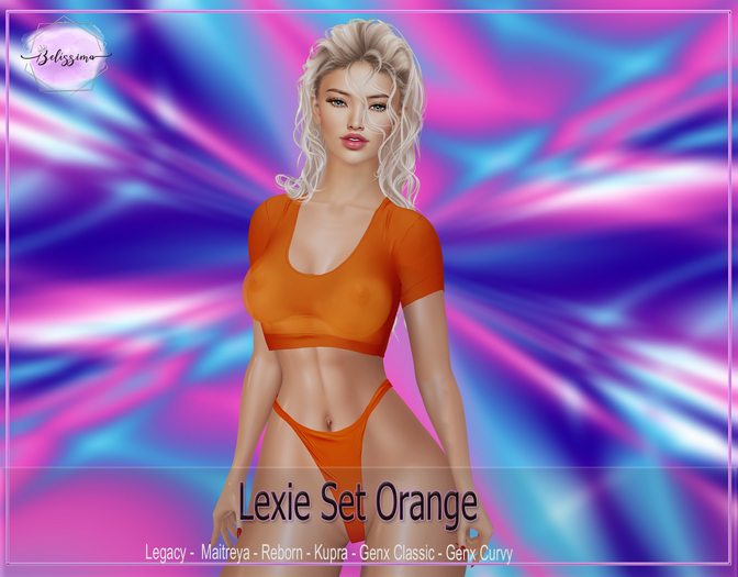 {Belissima} Lexie Set Orange
