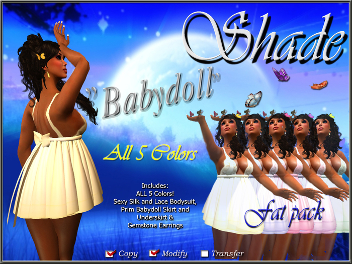 !SHADE! "Babydoll" Fat Pack