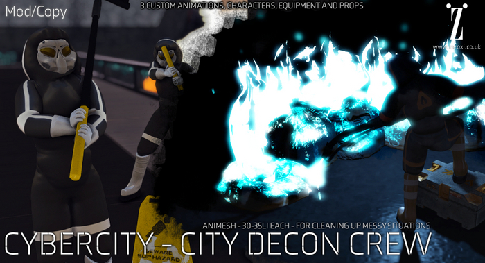 [inZoxi] - CyberCity - Animesh Decontamination Crew