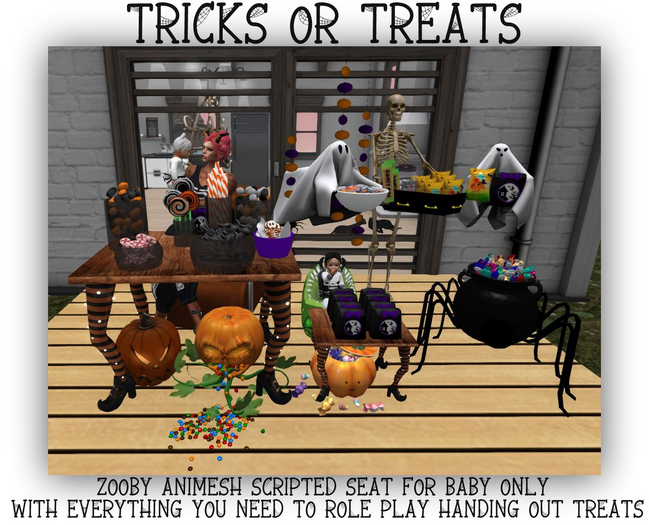 MERCI~ TRICKS OR TREATS (GIVING OUT )