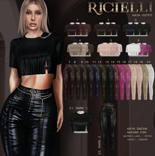 20. Ricielli - Kaya Outfit / Reborn