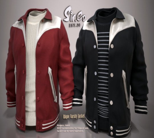Sir,Co FATPACK Rique Varsity Jacket