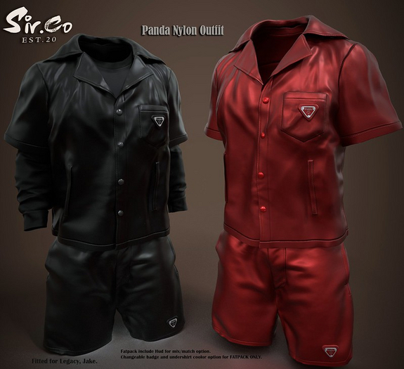 Sir.Co Nylong Panda Shorts DEMO