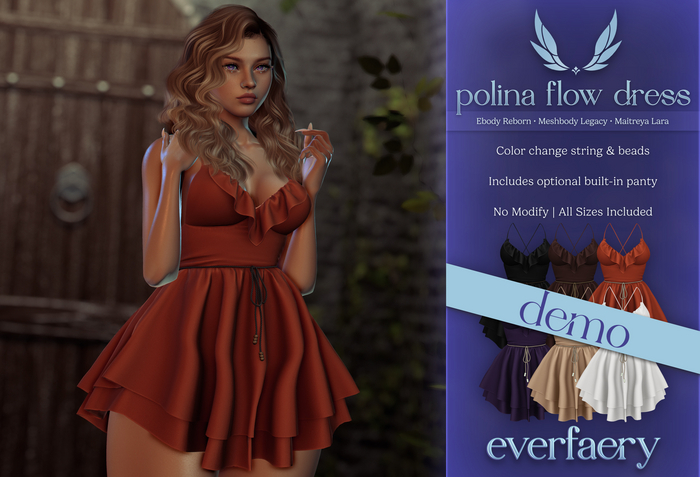 everfaery / Polina Flow Dress: SE DEMO