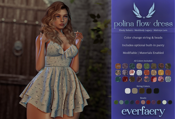everfaery / Polina Flow Dress: All Sizes