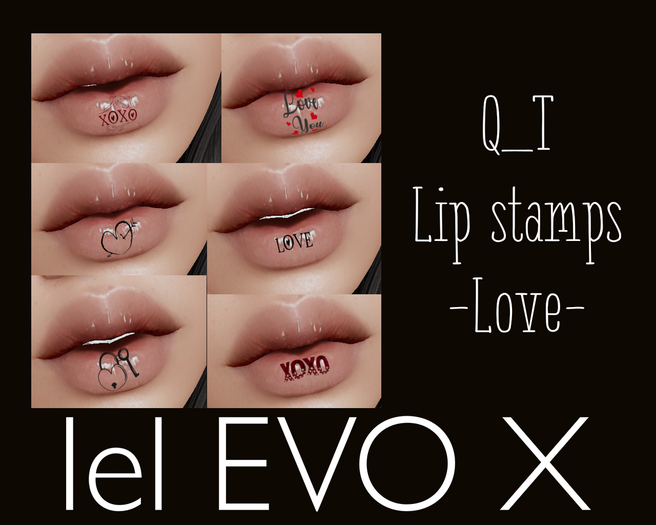 Q_T Lip stamps  -Love-