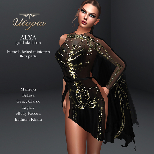 green emerald velvet dress Graveyard Skeleton Costume main image 1
