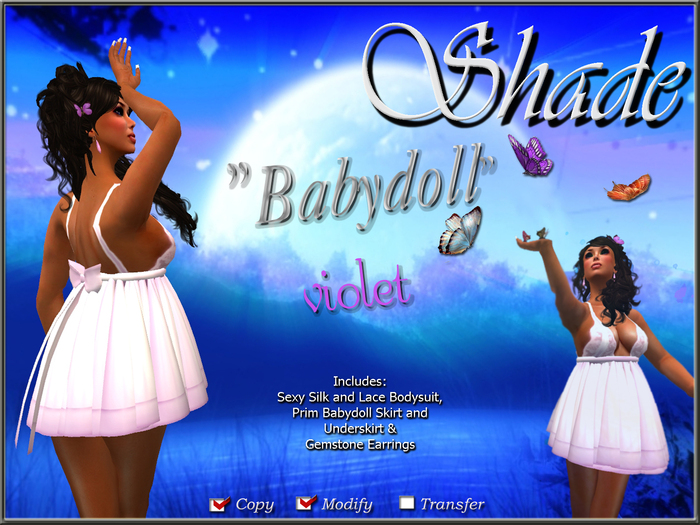 !SHADE! "Babydoll" Violet