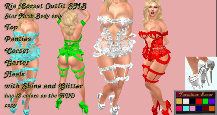 Ria Corset Outfit SMB