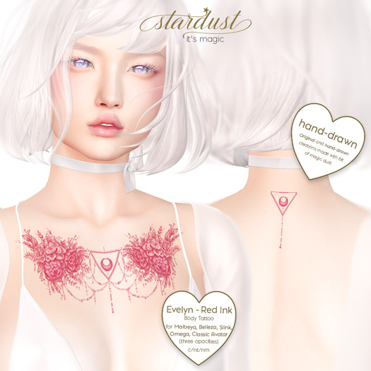 Stardust - Evelyn - Red Ink Tattoo