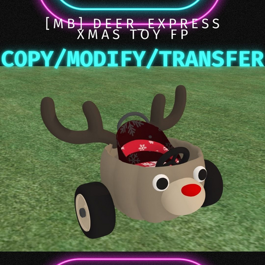 {MB} Deer_Express xmas toy FP