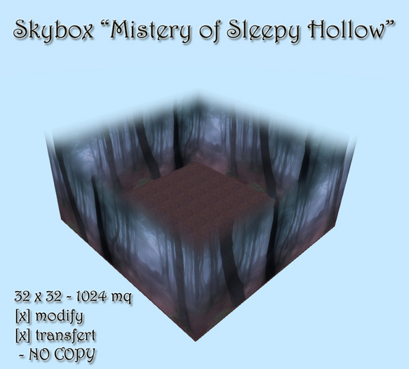 Skybox "Mistery of Sleepy Hollow" 32x32 - box