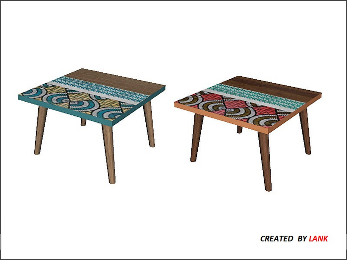 Bamako End Table FULL PERM 