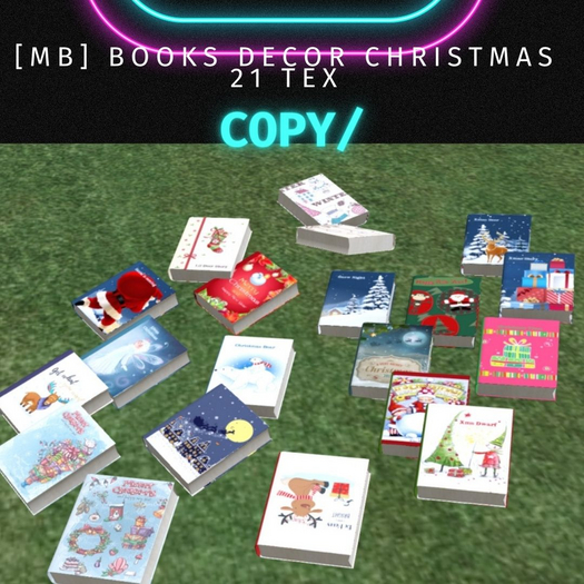 {MB}Books decor christmas 21 tex
