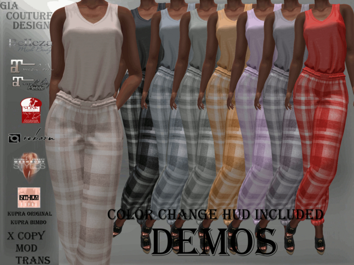 "GCD" Sistine Comfy Lounge Outfit DEMOS