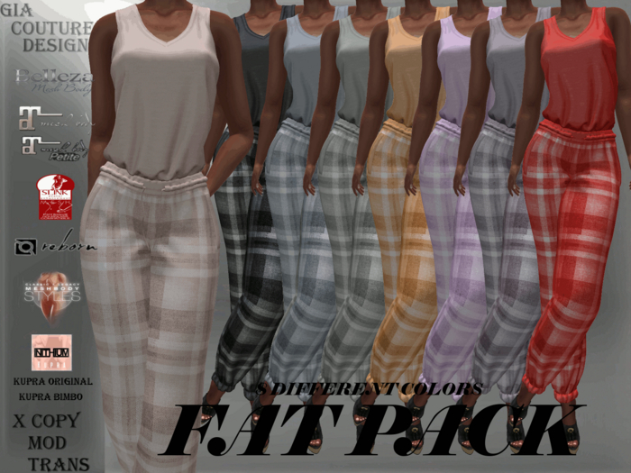 "GCD" Sistine Comfy Lounge Outfit FAT PACK