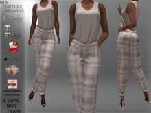 "GCD" Sistine Comfy Lounge Outfit Sand