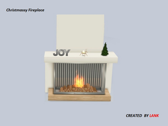 Christmassy Fireplace FULL PERM 