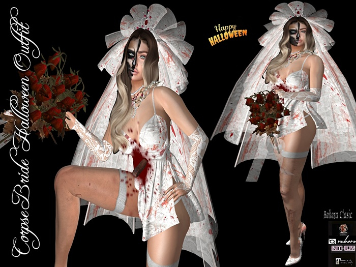 CORPSE BRIDE HALLOWEEN OUTFIT