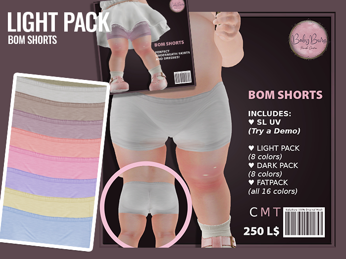 {BB} BOM Shorts - light pack