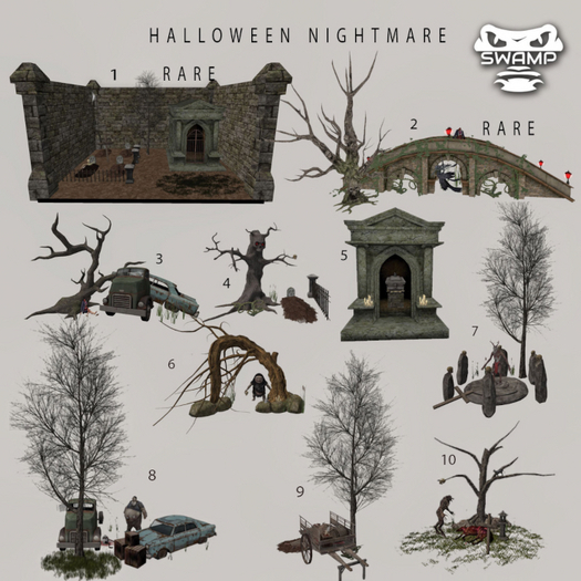 1 {SWP} Halloween Nightmare RARE