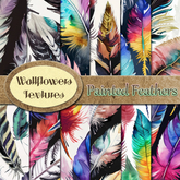 *Wallflowers* Painted Feathers