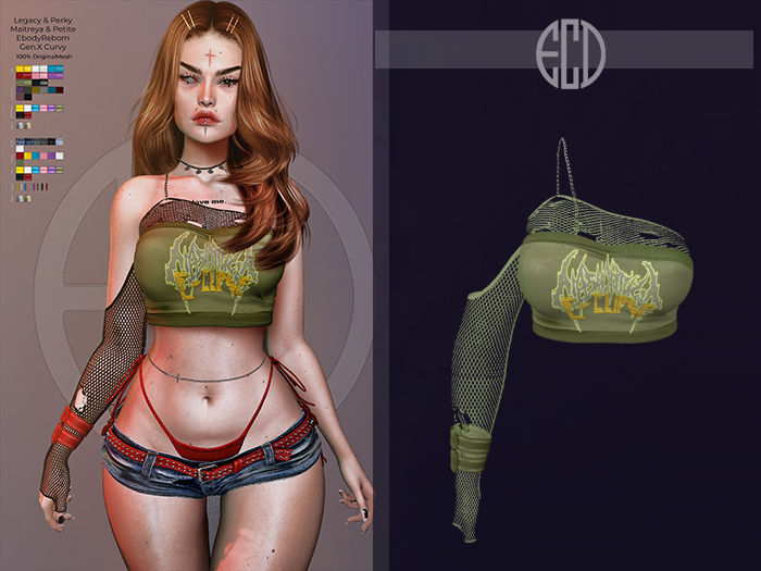 ED. Trasher Top Olive