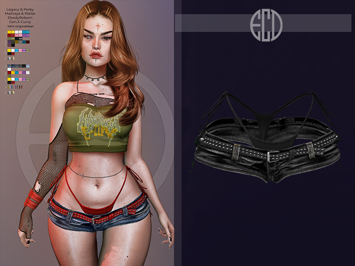 ED. Trasher Shorts Black