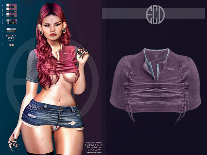 ED. Sumatra T-Shirt Purple