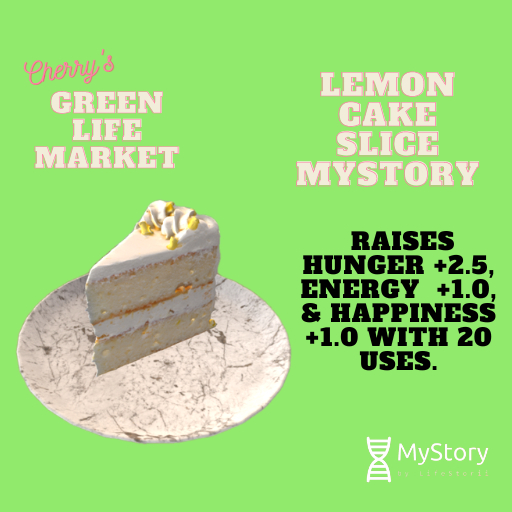 Lemon Cake Slice - MyStory