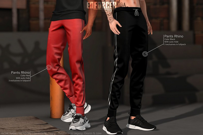[ENFORCER] Pants Rhino WHITE