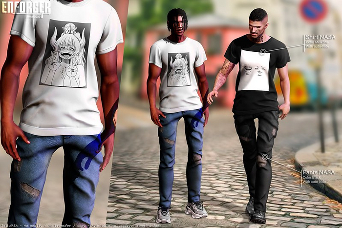 [ENFORCER] Pants NASA GREY