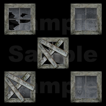 Second Life Marketplace - T-Spot Texture Pack - 10 Old Wood Windows & a ...